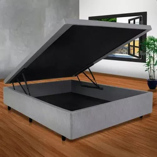 Cama Box com Baú - Ideal para Organizar seu Quarto!