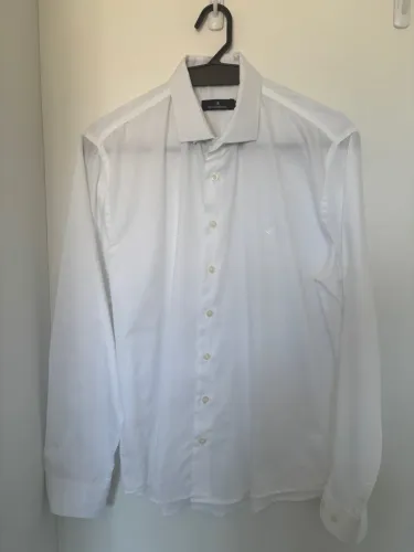 Camisa social branca Brooksfield