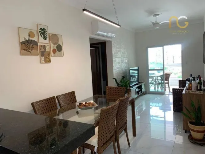 Apartamento com 2 dormitórios à venda, 69 m² por R$ 550.000,00 - Tupi - Praia Grande/SP