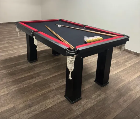  Mesa de sinuca tradicional 