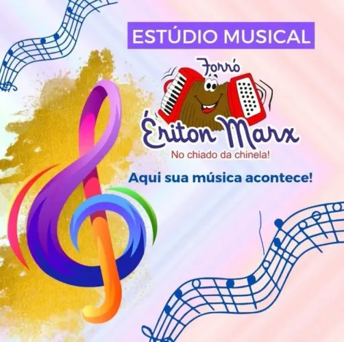 Studio de som para ensaios musicais