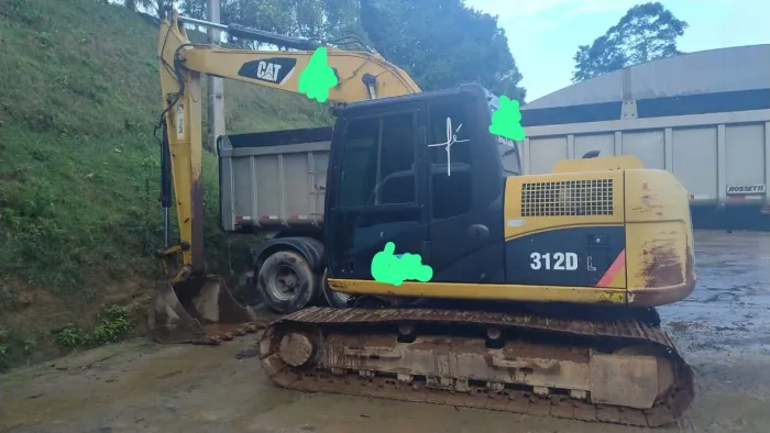 Vendo Escavadeira CAT 312 - UNICO DONO 