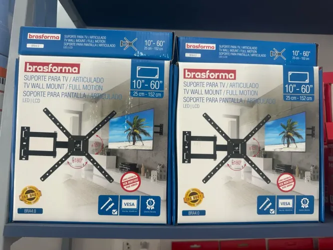 Suporte para TV Articulado Brasforma 10"-60"