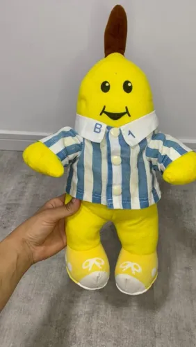 Pelúcia antiga banana de Pijama
