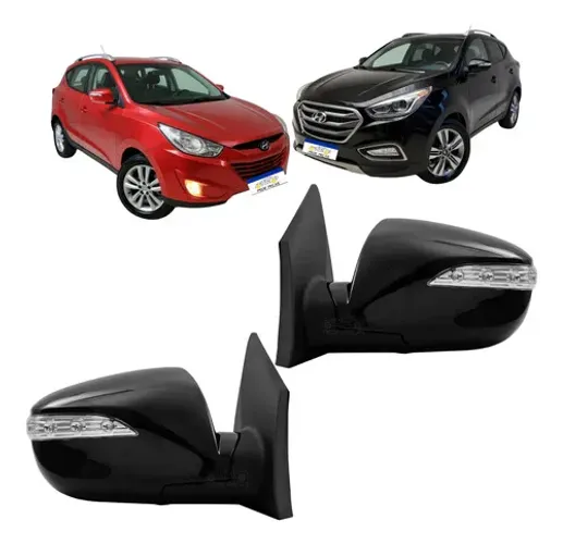 Par Retrovisor Ix35 2010 2011 2012 2013 2014 C/pisca