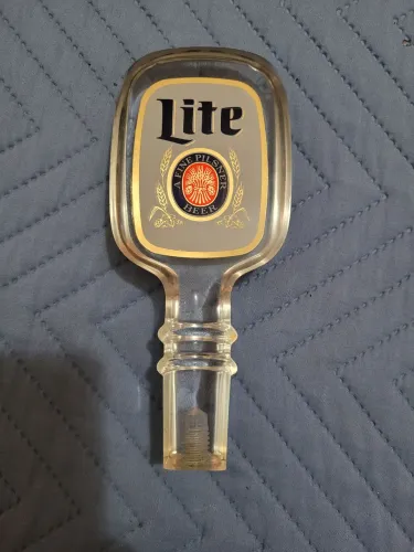 Manopla para choppeira / Taple Handle Miller Lite Original