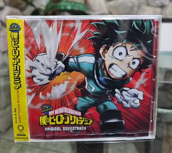 CD My Hero Academia Original Soundtrack Trilha Sonora