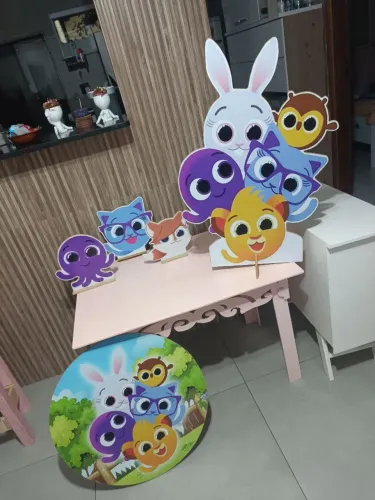 Decoração Infantil Bolofofos ( SEM A MESA)