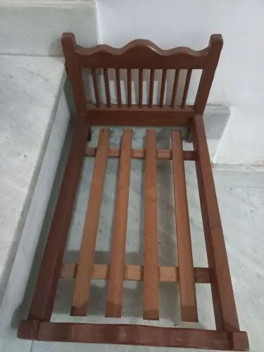 Cama de BONECA  antiga Madeira 24x38