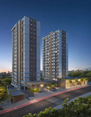 APARTAMENTO 42m² 2 SUÍTES VARANDA 1 VAGA INFRA VENDE ITAPUÃ