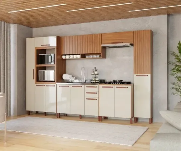 Armário de Cozinha Monza Completa 14 Portas 2 Gavetas FAZEMOS ENTREGA!