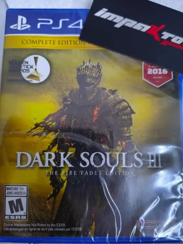 Dark Souls III Fire Fades PS4 Novo Lacrado