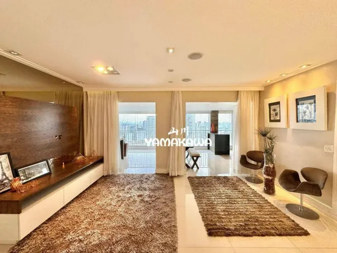 Apartamento com 3 dormitórios para alugar, 123 m² por R$ 12.057,00/ano - Jardim Anália Fra