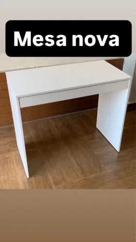 Mesa escrivaninha nova em mdf multiuso 