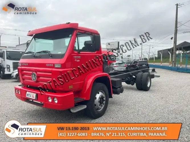VW 13.190 WORKER 2013 CHASSIS 6,60M