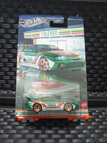 Carrinho Hotwheels - Toyota Supra 7eleven