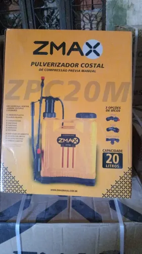 pulverizador costal 20 litros zpc20m zmax