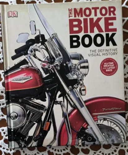 Livro Motos Motor Bike Book com fotos de fabricadas