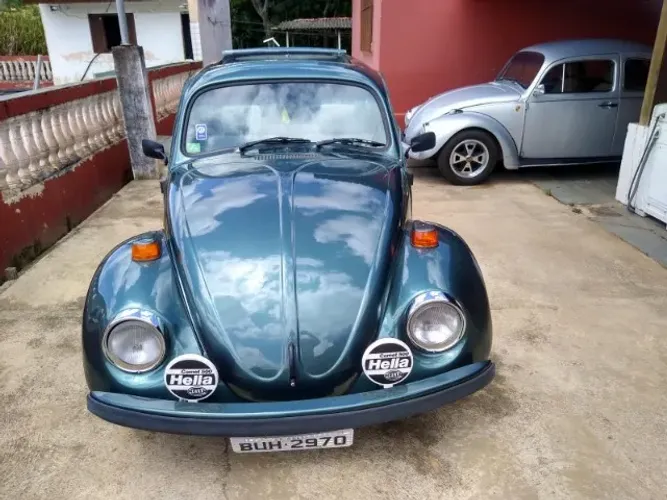 fusca itamar 94 verde pinus lindo troco moto custom