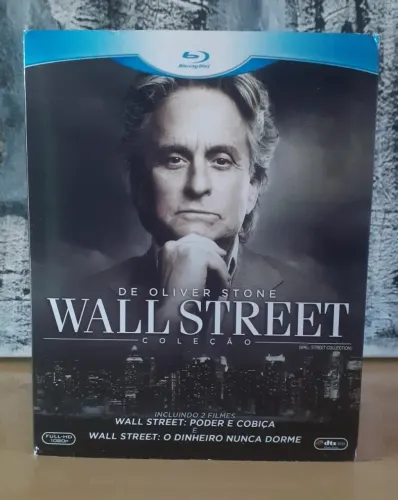 Bluray Coleção Wall Street 1 & 2 (2 discos)