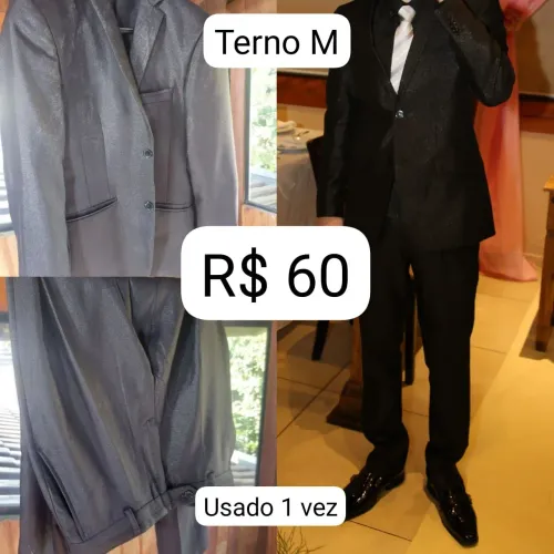 Conjunto Terno/Blazer com brilho