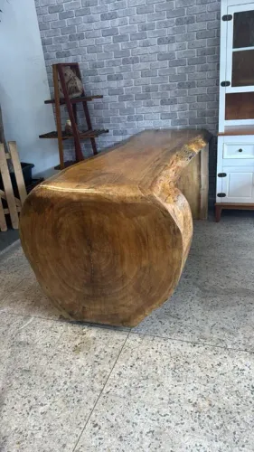 Mesa Cascata Arvore Tronco Prancha Pranchão Rustica Gourmet 2mt
