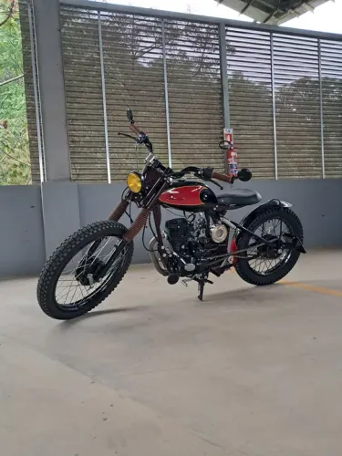 Moto Customizada  Cafe Racer Scrambler Vintage