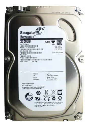 HD Sata Interno Seagate Barracuda 3TB 