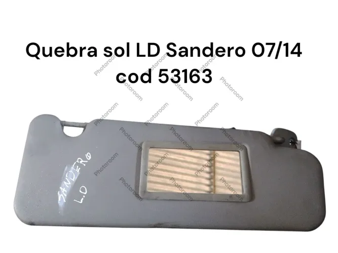Quebra sol LD Sandero 07/14 - Peça Automotiva