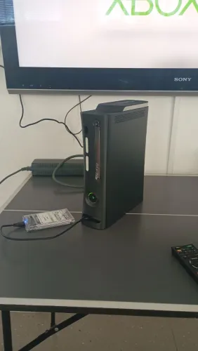Xbox 360 Fat Elite Restaurado e Desbloqueado 