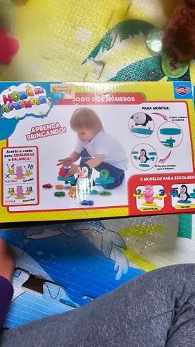 Jogo Educativo Hora de Aprender - Números e Equilíbrio