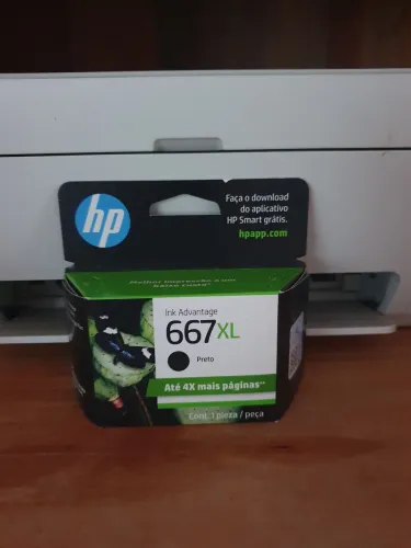 Cartucho Original HP XL Preto 667
