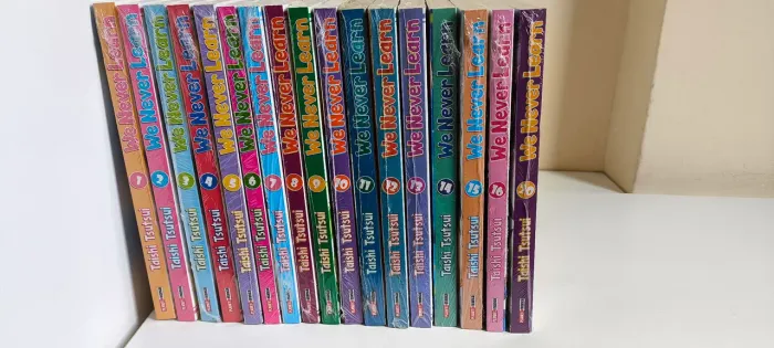 Mangá We Never Learn - Volumes 1 a 16 + 20