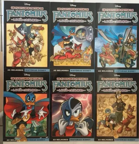MINISSÉRIE OS FABULOSOS FEITOS DE FANTOMIUS IMPORTADA
