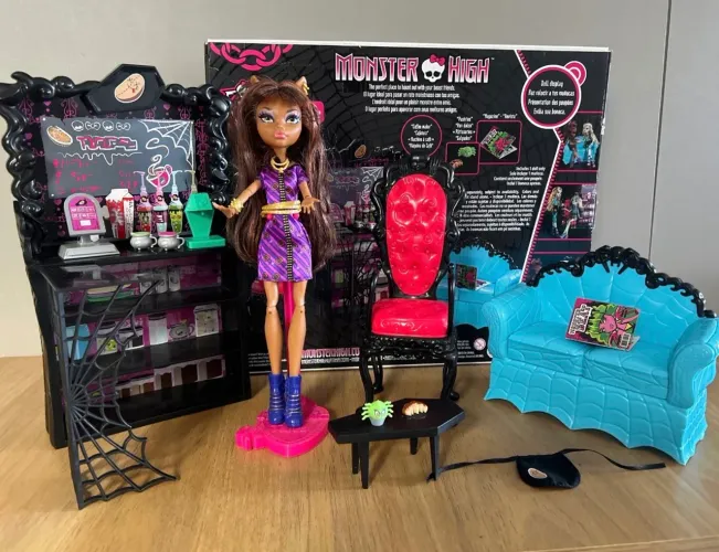Cafeteria Da Clawdeen Completa, Item De Colecionador.