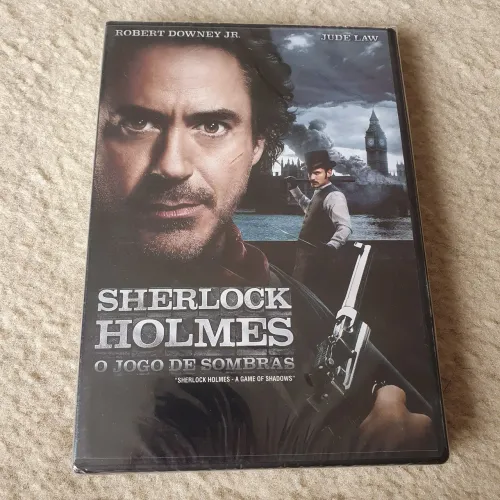 Dvd Filme Sherlock Holmes: O Jogo de Sombras - Robert Downey Jr