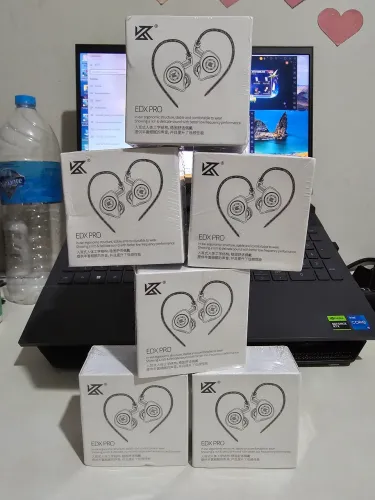 Fones de ouvido KZ EDX PRO - Som de alta qualidade