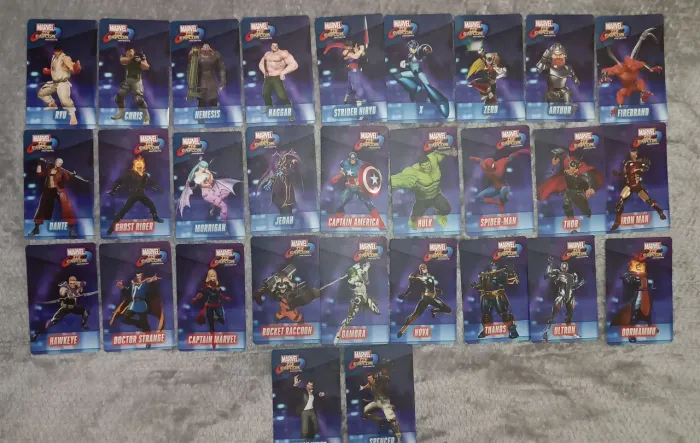Cards Marvel vs Capcom Infinite