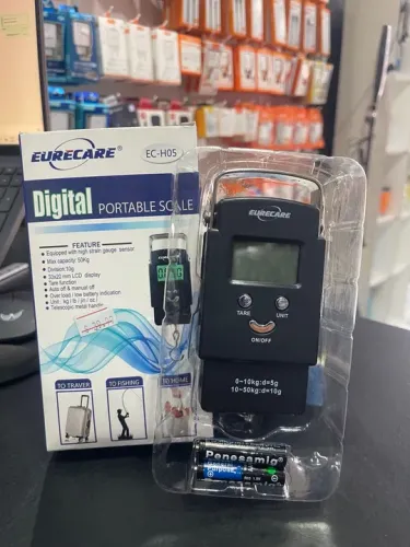 Balança Digital Portátil 50kg - EURECARE EC-H05