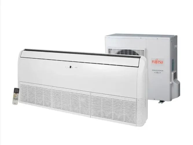 Ar-condicionado Fujitsu Split Piso-Teto - 24.000 BTUs (Quente & Frio) 220V