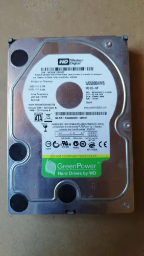 HD Western Digital 500GB - WD5000AAVS (GreenPower / WD AV-GP)