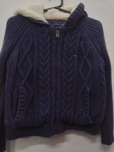 Casaco Infantil Tommy Hilfiger com capuz Tam.2