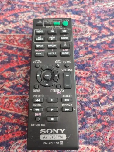 Controle raro Sony RM-ADU138