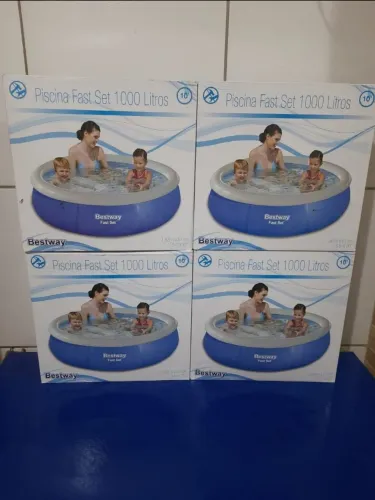 piscina 1000 litros inflável