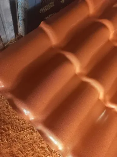 Preço baixo sempre telha pvc cor ceramica pagamento a vista 79,90 cada