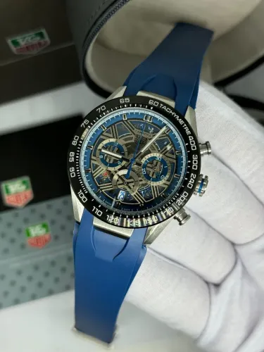 Topp...Relógio..Tag Heuer Carrera..Azul