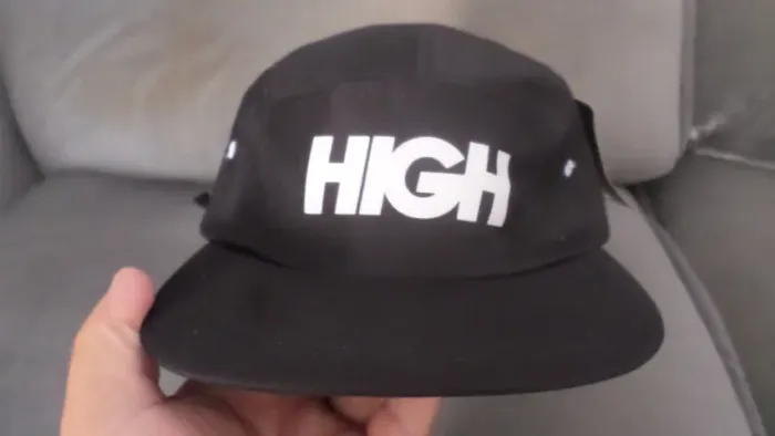 Bone Five Panel High Poliester 