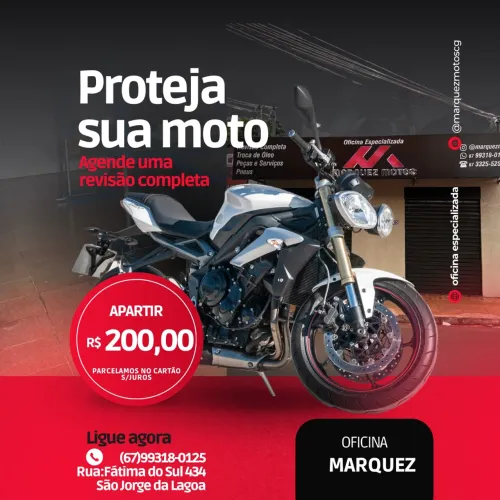 Revisão Completa para sua Moto