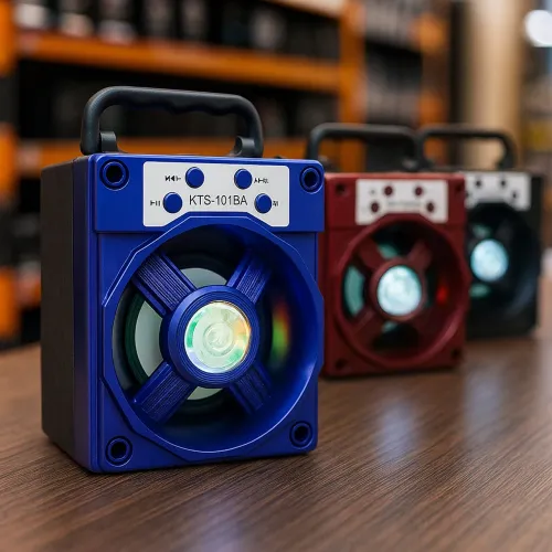 Caixa de Som Portátil KTS-101BA - Diversas Cores