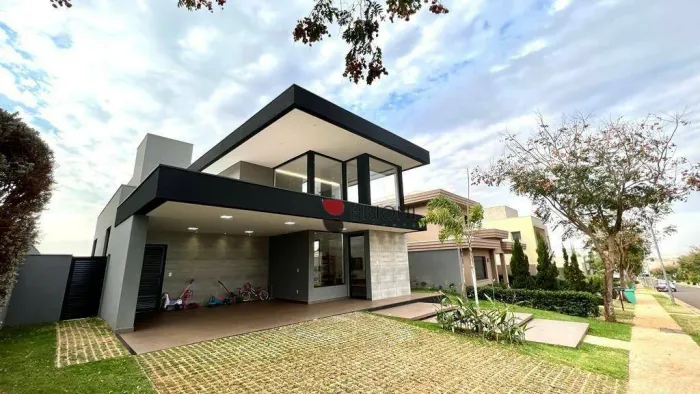 Casa Alto Padrão com 350 m², 3 quartos/suítes à venda no condomínio Alphaville, em Ribeirã